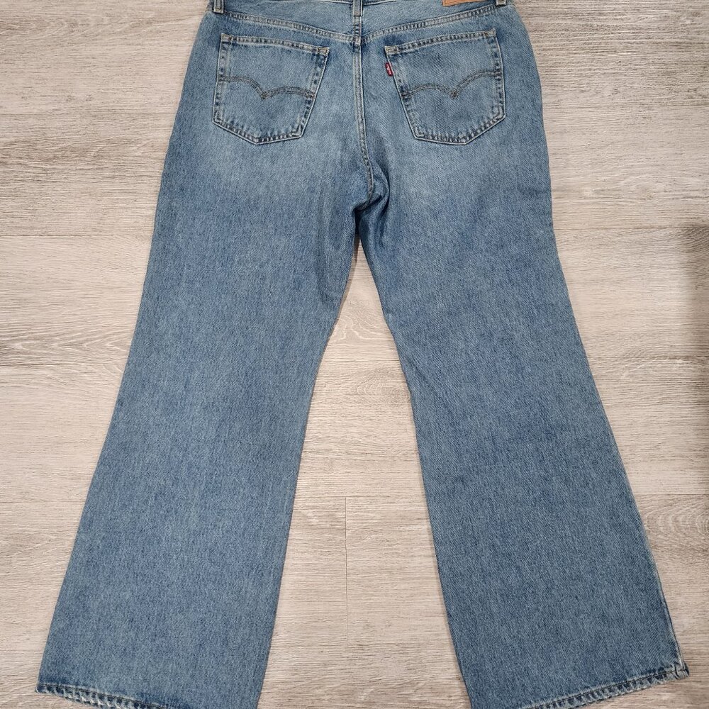 NWT '94 Baggy Bootcut Mid Rise Denim Jeans Women's Size 32 x 31 - Picture 9 of 9